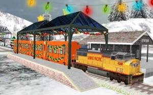 圣诞列车模拟无限制版截图1