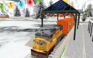 圣诞列车模拟无限制版截图3