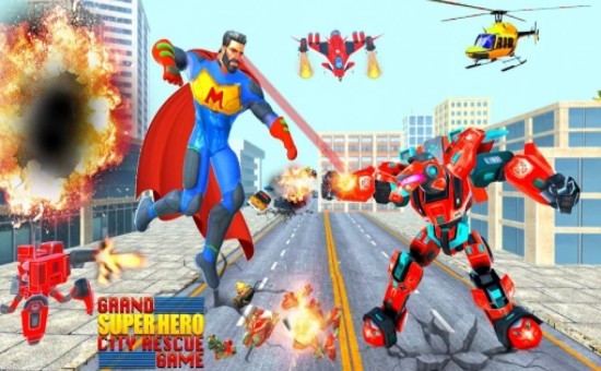 大超级英雄战斗3D手机版截图3