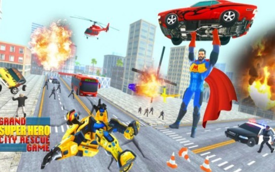 大超级英雄战斗3D手机版截图1