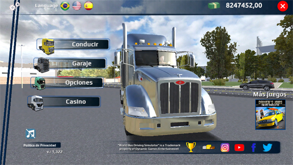 世界卡车驾驶模拟器最新版截图1